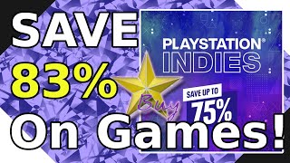 Unbelievable PS4 amp PS5 Game Indie Sale Low Prices For High Quality Gaming PlayStation Indies [upl. by Anileuqcaj]