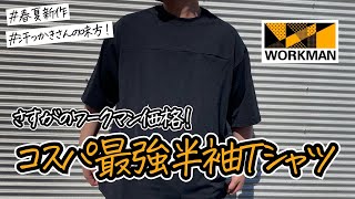 【ワークマン春夏新作】僕の激推し半袖Tシャツ！夏に向けて今買うべし！ [upl. by Sitruk389]