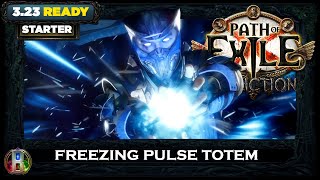 PoE 323 FREEZING PULSE TOTEMS BUILD  REVIEW  PATH OF EXILE  AFFLICTION LEAGUE  POE BUILDS [upl. by Yror]