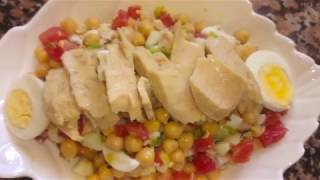 Ensalada de Garbanzos con Ventresca de Atún [upl. by Silverstein]