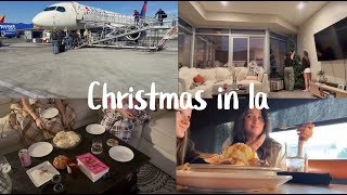 Christmas in la shopping movie nights baking and moreeee [upl. by Atteloc]