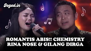 Ekspresinya Itu Loh Gilang Ft Rina Nose  Gerimis Melanda Hati Ala Pasangan Romantis FildanLesti [upl. by Janella]