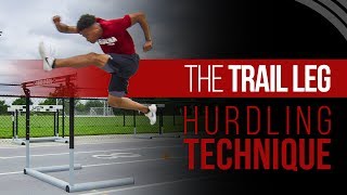 Hurdle Technique  Trail Leg Mechanics amp Drills [upl. by Llenna]