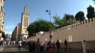 French Muslims celebrate Eid in Paris [upl. by Leavitt100]