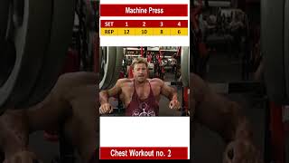 THE GERMAN GIANT GUNTER SCHLIERKAMP Chest Workout prog 001 [upl. by Aillimac680]