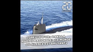 «Oreille dor» dans la marine nationale  «Le monde du silence est en fait très bruyant» [upl. by Einamrej882]