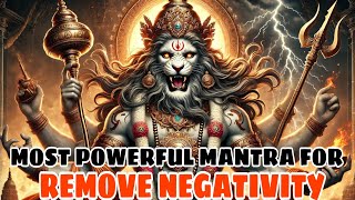 Mantra to remove negetive energy  Narshing mantra  Narshimha stotram  Most powerful mantra [upl. by Labinnah]