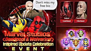 Cassandra Nova Free Bio amp Deadpool Wolverine Inspired Update Celebration Event  Marvel Future Fight [upl. by Isus156]