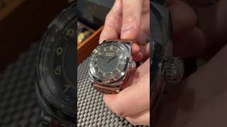 Panerai Radiomir Steel Mens Watches Review  SwissWatchExpo [upl. by Otter61]