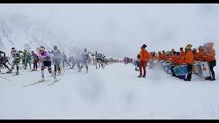 Engadin Skimarathon 2018 mit der Street Band Bandadram [upl. by Aneliram849]