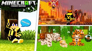 TOP 5 EPIC Mods To make Minecraft PE more ADVENTUROUS [upl. by Hettie]