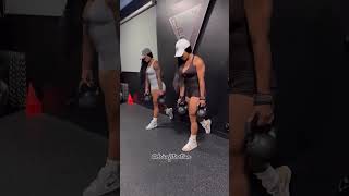 Karishna Ayala amp Yarishna Ayala Workout  shorts youtubeshorts motivation familyfitness [upl. by Gearhart]