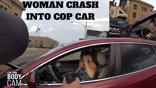 Ohio Woman Tased After Allegedly Ramming Cop Cars [upl. by Iman]