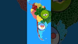 La gobernanza de argentina 1  mi primer video de countryballs [upl. by Lydnek]