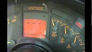 Corvette digital dash code retrieval and erasing procedure [upl. by Phineas]