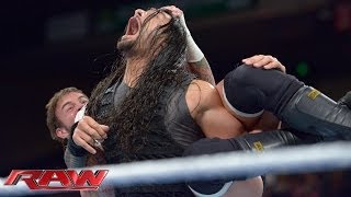 CM Punk vs Roman Reigns Raw Jan 6 2014 [upl. by Gonzalez]