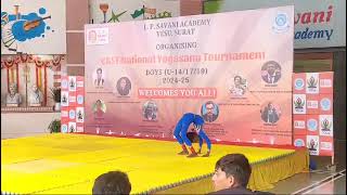 CBSE NATIONAL LEVEL YOGA COMPETITION RUNNER 2024 RHYTHMIC YOGA [upl. by Airbma]