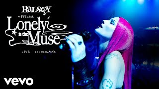 Halsey  Lonely is the Muse  Vevo Official Live Performance [upl. by Kciredorb]