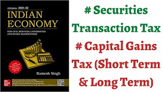 Part 113What is Securities Transaction Tax amp Capital Gains Tax Shortterm amp Longterm  economy [upl. by Mattland581]