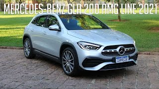 Avaliação MercedesBenz GLA 200 AMG Line 2021 [upl. by Nellek]