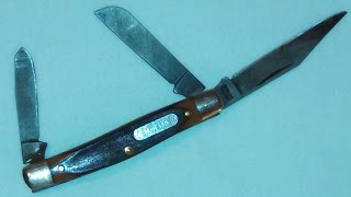 Schrade Old Timer Middleman Knife [upl. by Derk851]