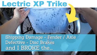 Lectric XP Trike PROBLEMS [upl. by Enelaj]