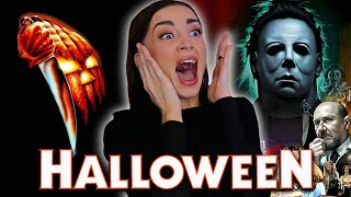 My First Slasher Movie WATCHING  HALLOWEEN 1978  FOR THE FIRST TIME Movie Reaction amp Review [upl. by Pliner]