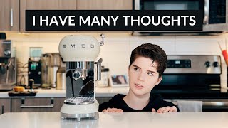 The Smeg Espresso Machine Unboxing amp Review [upl. by Magdala397]