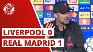 Liverpool 01 Real Madrid  Jurgen Klopp Press Conference [upl. by Dnalyag]