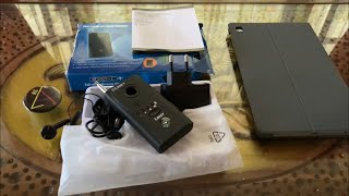 Review CC308 Alat Pendeteksi Kamera Tersembunyi Sinyal GPS Sinyal GSM WiFi dan RF [upl. by Einattirb]