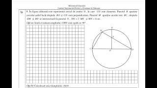 Evaluare naţională matematică 2024  Sub III [upl. by Iruy]