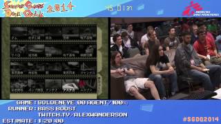 Goldeneye by Bass Boost in 11028  SGDQ2014  Part 119 [upl. by Flan]