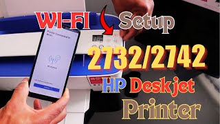 HP Printer Setup  Deskjet Connect WiFi Direct  123 [upl. by Halullat559]