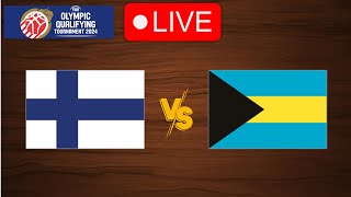 🔴 Live Finland va Bahamas  FIBA Olympic Qualifying Tournament 2024  Live Play By Play Scoreboard [upl. by Priebe]