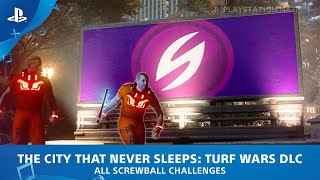 Marvels SpiderMan PS4  The City That Never Sleeps Turf Wars  Screwball Challenges Ultimate [upl. by Joshi]