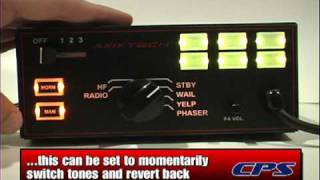 Axixtech 200 Watt Siren amp Light Controller [upl. by Wayland]