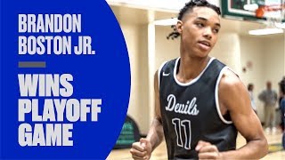 FiveStar Recruit Brandon Boston Jr Leads Norcross Over Grayson FULL GAME HIGHLIGHTS [upl. by Yarled]