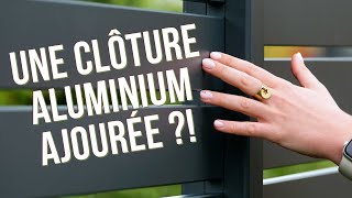 Réaliser une clôture ALUMINIUM AJOURÉE avec nos nouvelles lames [upl. by Attenov]