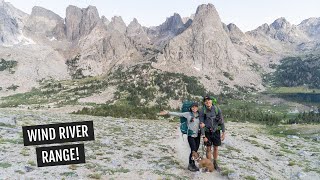 3 days backpacking the Cirque of the Towers to Fremont Loop Trail in Wyoming’s Wind River Range [upl. by Inaliak228]