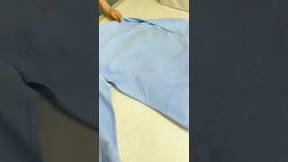 Perfect Shirt Folding Hack for Stylish Collar Protection  shorts dressingtips foldclothes [upl. by Retsevlys]