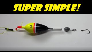 How to Rig a SLIP BOBBER for Trout EASYEFFECTIVE [upl. by Niltyak]