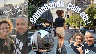 Caminhando com ela no Mirante do Sesc Paulista e nas ruas da Vila Mariana  Caminhandocomela [upl. by Fasa537]