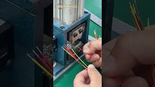 ⚙️Terminal crimping is a technique for connecting wires to terminalscable electronic [upl. by Moskow]