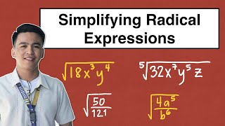 Simplifying Radical Expressions  Laws of Radicals [upl. by Margetts]