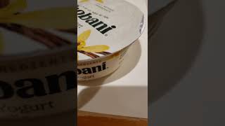 Chobani vanilla flavor Greek yogurt [upl. by Midge]