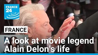 A look at French movie legend Alain Delons life • FRANCE 24 English [upl. by Rocca]