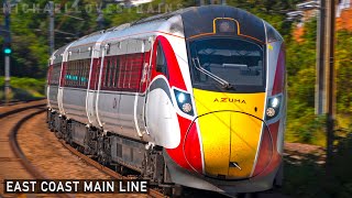 Extreme Trains on England’s East Coast Main Line [upl. by Eimaj]