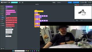 Dobot Magician robot video 3 block lab programmering [upl. by Segroeg736]