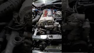 190e m111 kompressor engine swap wiring [upl. by Merrill688]