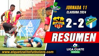 EMPATE CON POLÉMICA Zacapa 2 vs Comunicaciones 2  Jornada 11 Clausura 2024 RESUMEN COMPLETO [upl. by Odraner]